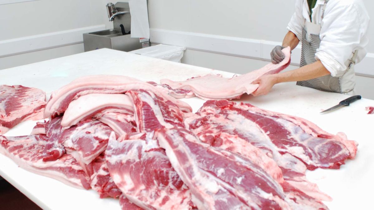 lavorazione della carne