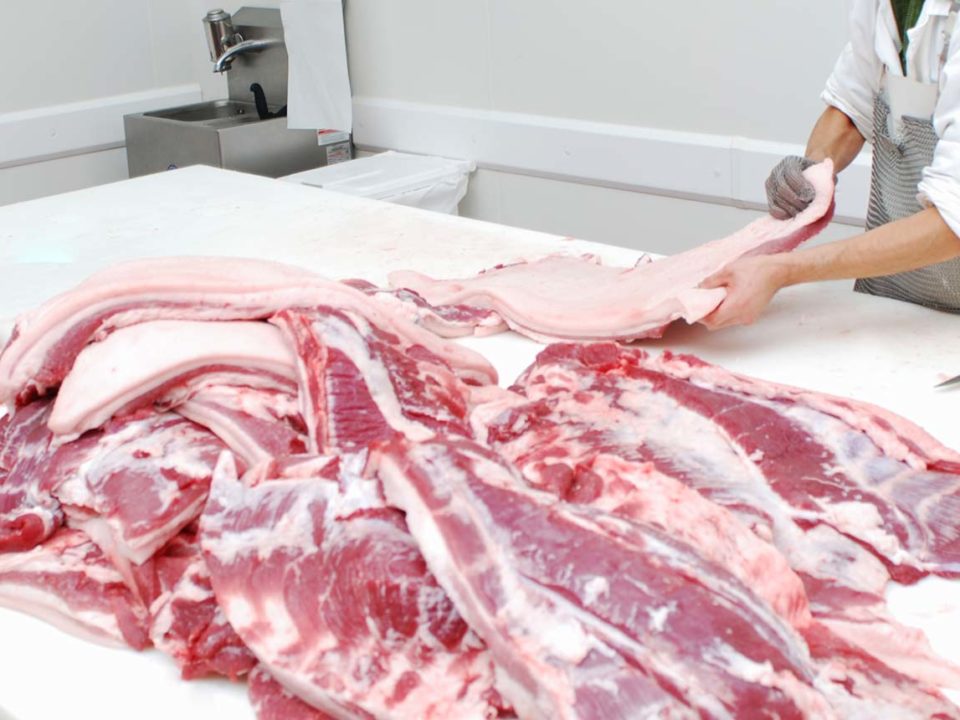 lavorazione della carne